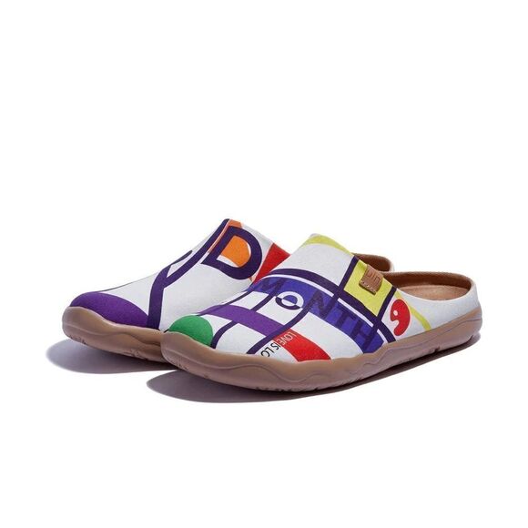 UIN Women's Mules Comfort Shoes Casual (Proud of Love Malaga) - Picture 2 of 8